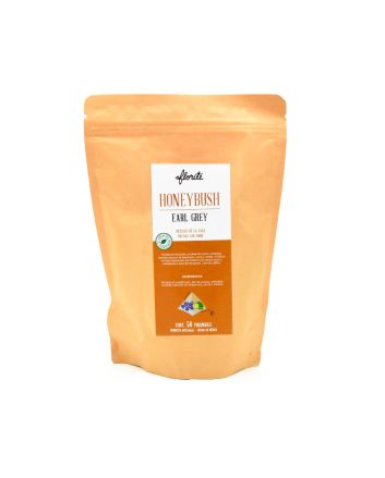 Bolsa de té en pirámide biodegradable Honeybush Earl Grey