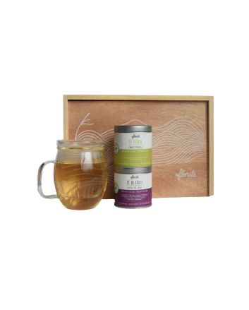 Pack taza con infusor vidrio